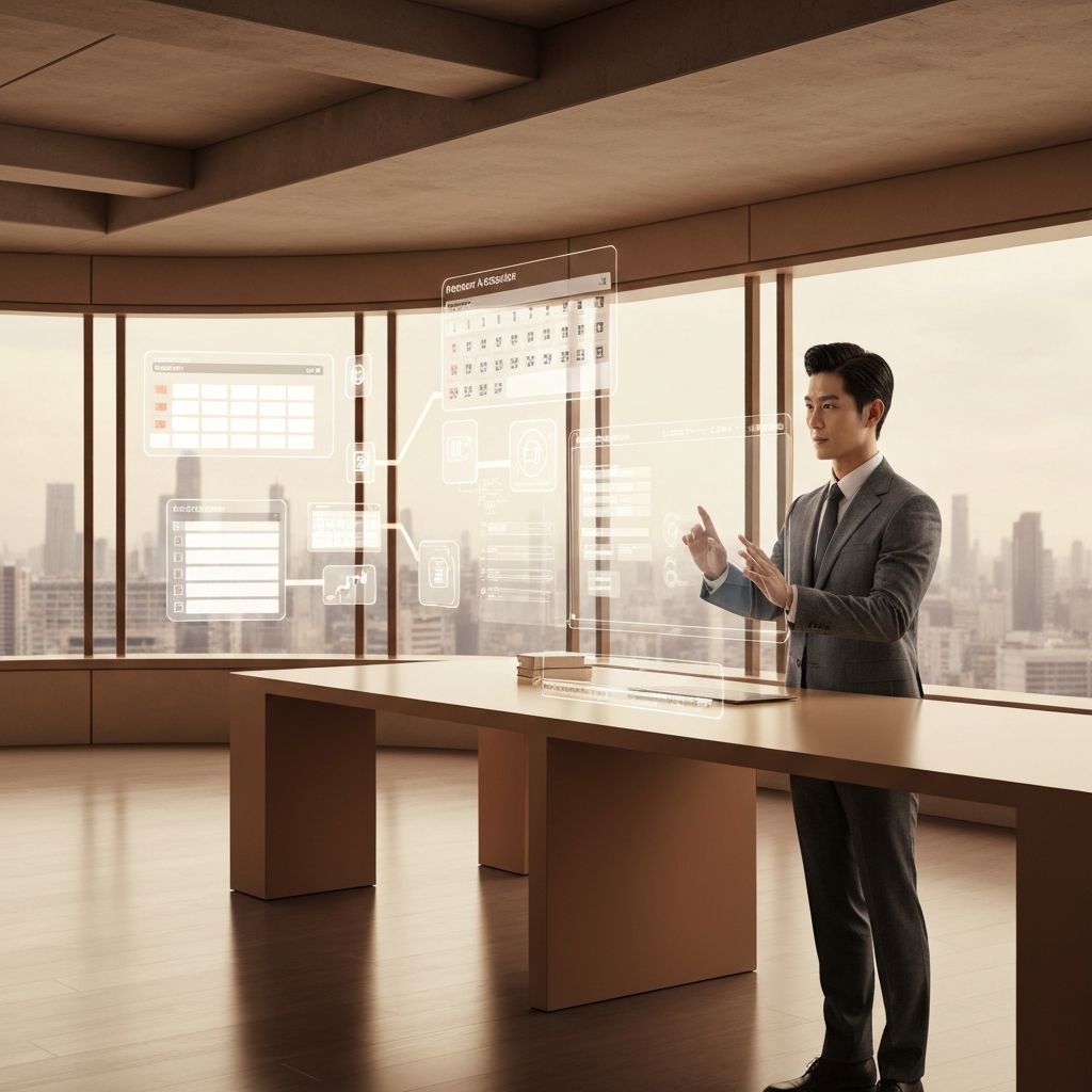 AI za produktivnost, vizualizacija umjetne inteligencije u organizaciji rada